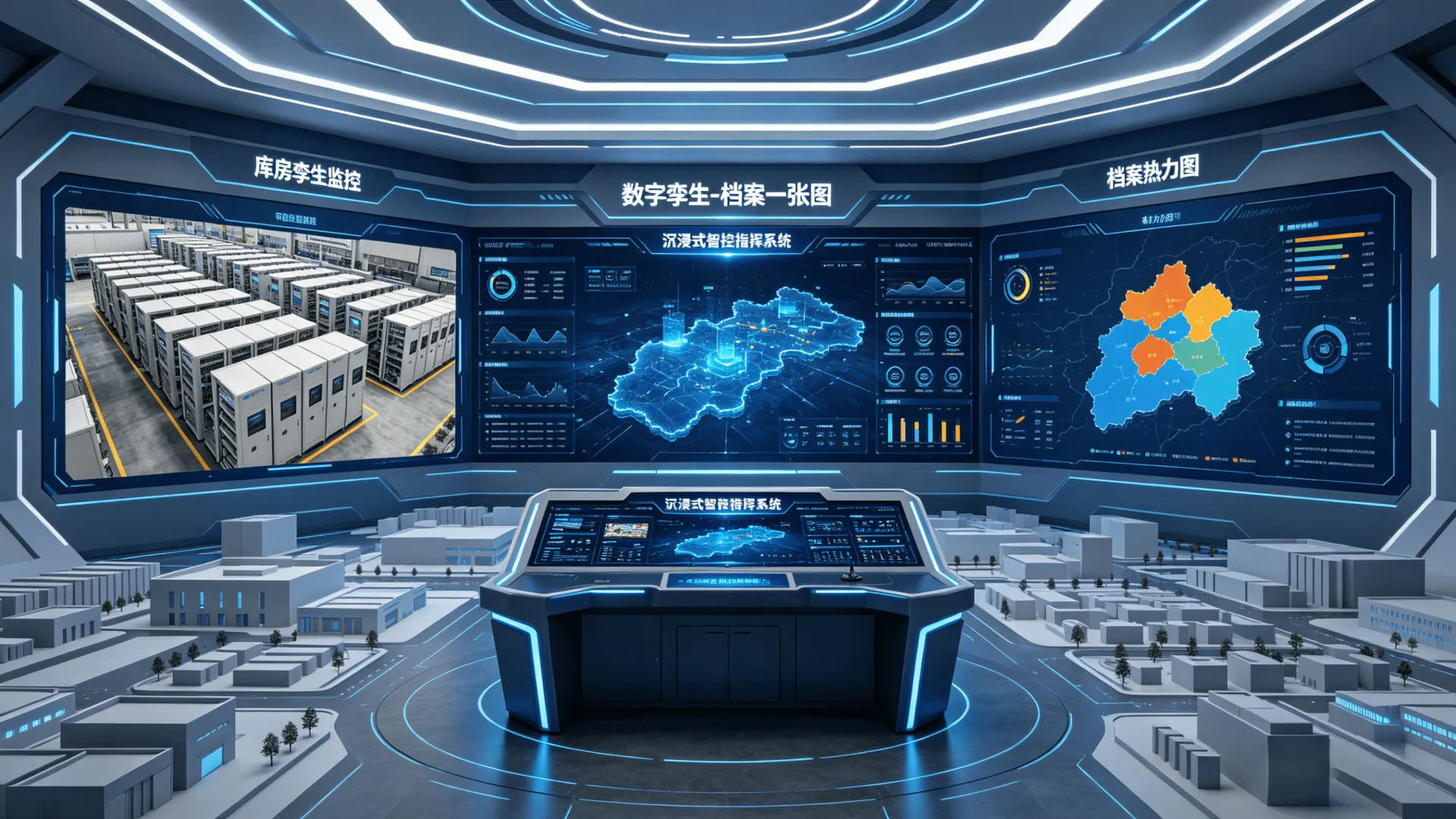 数字孪生-档案一张图